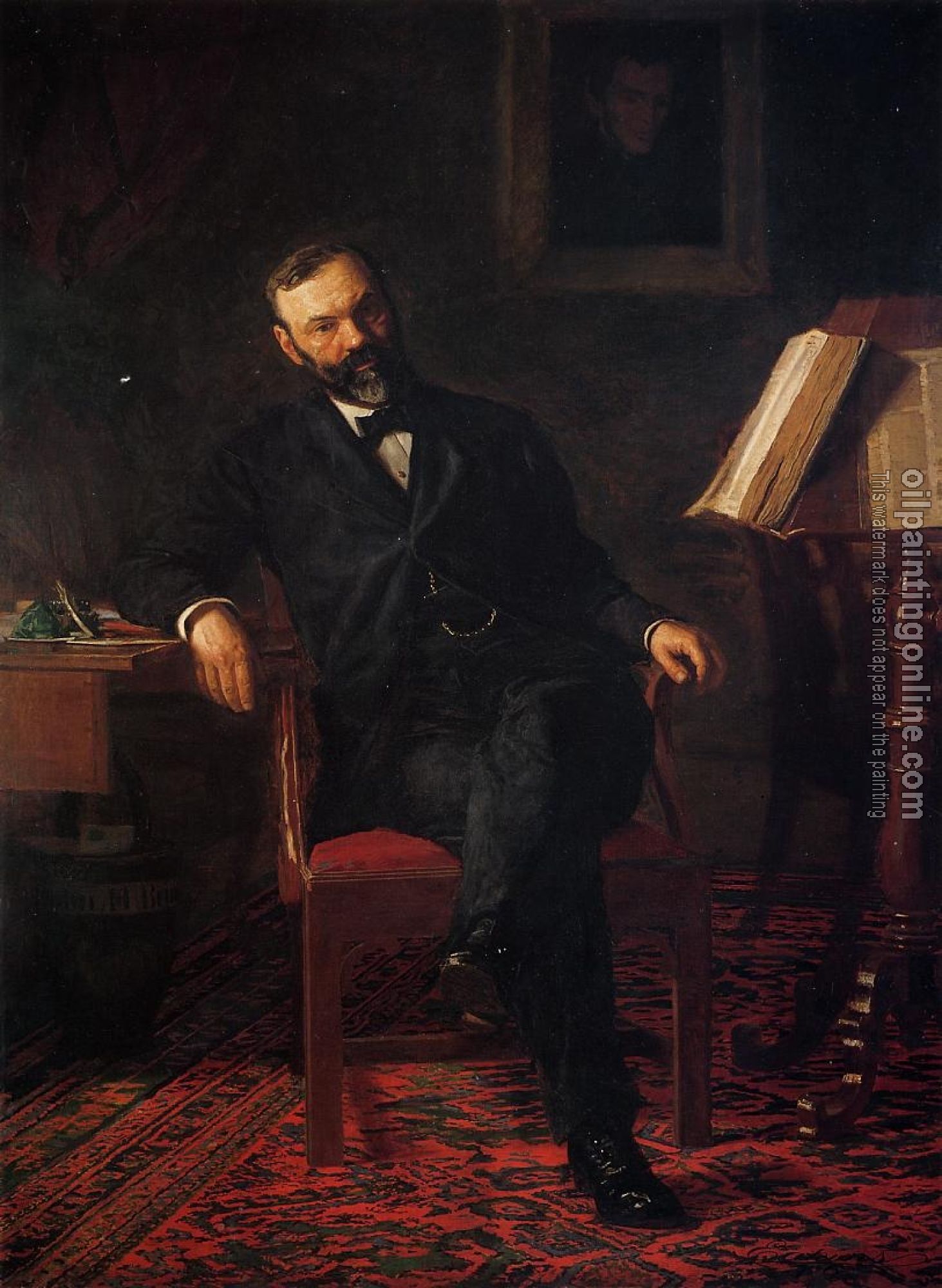 Eakins, Thomas - Portrait of Dr. John H. Brinton